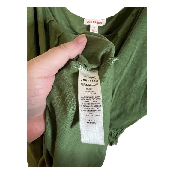 A green Joe Fresh dress in 3X. NWT - Picture 4 of 6